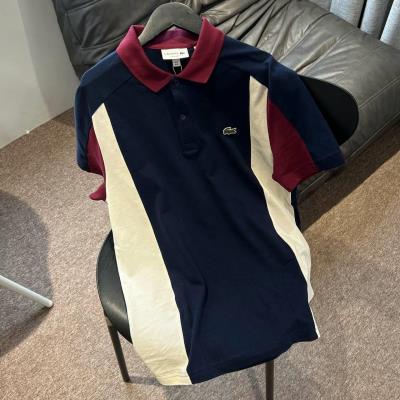 20850 - Áo thun Polo Lacoste Piqué Colorblock ''Navy/White/Red''