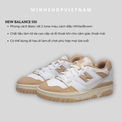 Giày New Balance 550 Incense/White/Brown [BB550NEC]