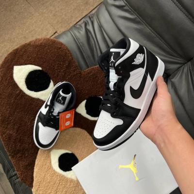 Giày Nike Air Jordan 1 Mid Retro Panda [DV0991 101] - Image 1