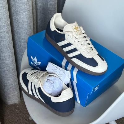 Giày Adidas Samba OG ‘Night Indigo White’ [IG1968]