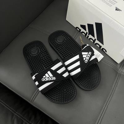 Dép Adidas Adissage Slides Black White  [ F35580 ]