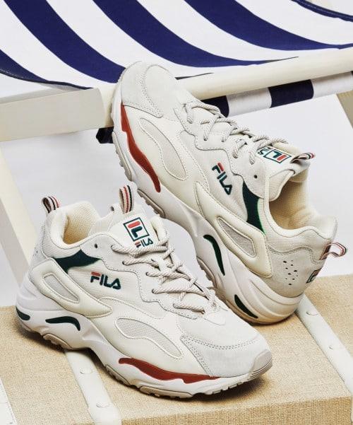 Fila green and red hotsell