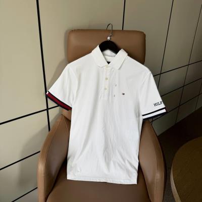 Áo Polo Tommy Hilfiger Flag Logo Cuff ''White'' [78J9762 100]