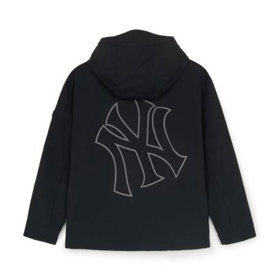 Áo khoác MLB GORPCORE MEGA LOGO 2L WINDBREAKER NEW YORK YANKEES BLACK [3AWJB0351-50BKS]