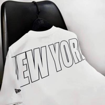 Áo Thun New Era White Logo X NEW YORK WHITE CREAM  ** [12354539]