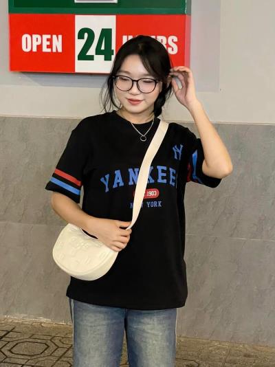 13555899-Áo Jersey New Era Yankee 03 Black