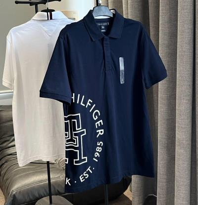 Áo Polo Tommy Hilfige Crafted Logo Regular Fit ''Navy'' [78JA957 410]