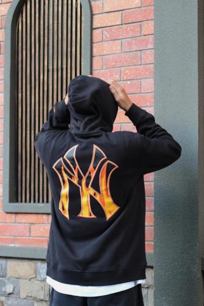 18992 - Áo Hoodie NEW ERA New York Yankees Flame Red/Black