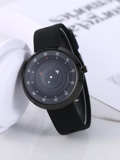 Đồng Hồ MLB Sporty Round Dial Quartz ' BLACK ' [MLB-NY002-1]