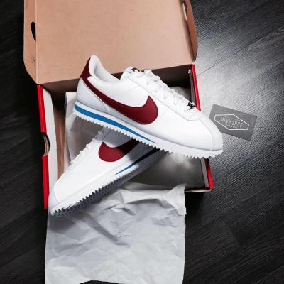 Giày Nike Classic Cortez Premium White/ Red/Blue [904764 103]