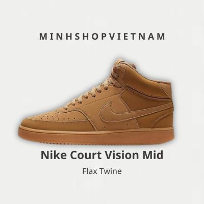 Giày Nike Court Vision Mid 'Flax Twine' [CD5466 200]