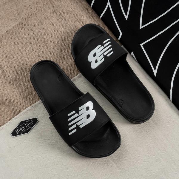 Dép New Balance Black White Big Logo NB [SMF200B1] ZZZ