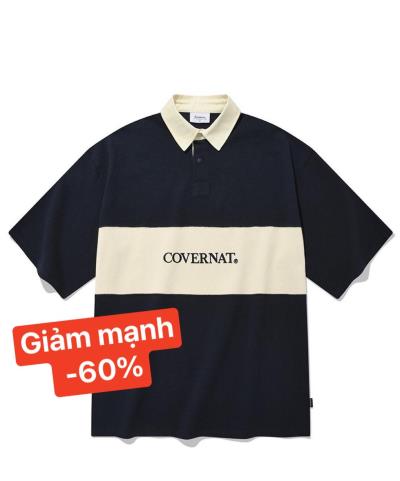 Áo Polo Covernat Rugby Overfit Navy  [CO2201LT01NA]