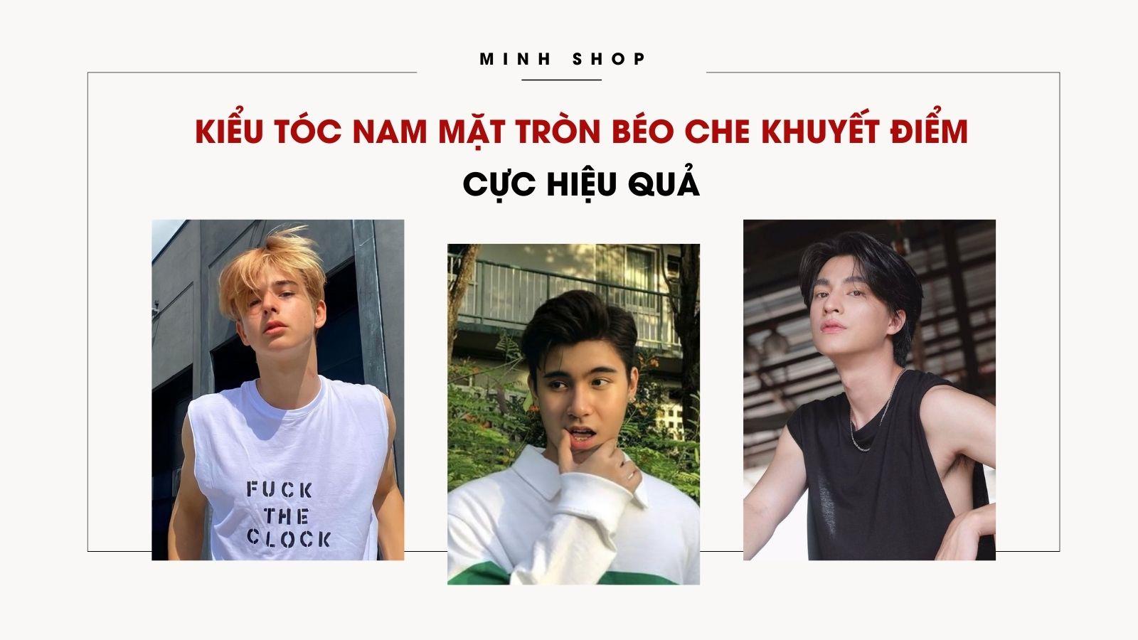 tóc nam mặt mập