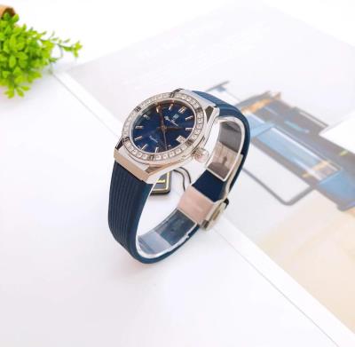 Đồng Hồ Olym Pianus Classic Fusion Silve / Blue [OP990-45L-616] - Size 34