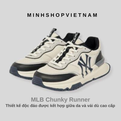 Giày MLB Chunky Runner New York Yankees Black [3ashrj13n 50bks]