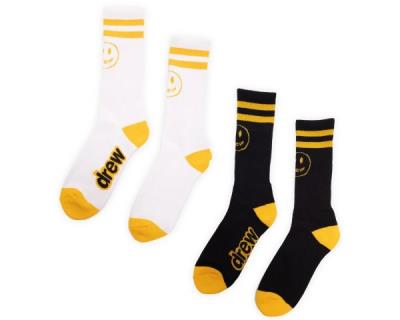 Vớ Drew House Mascot Stripe Socks [DH-S101-MC2BKWH]