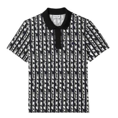 Áo thun Polo Lacoste Movement Two-Tone Printed 'NAVY/WHITE' [ PH5655 51 9YT ]