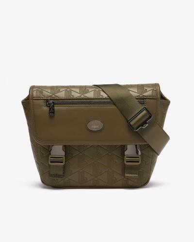 Túi Lacoste The Blend Monogram Olive [NH4655MR]
