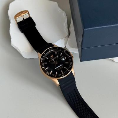 Đồng Hồ Maserati Sfida Automatic Dial 'Black/Rose Gold'  [r8821140001]