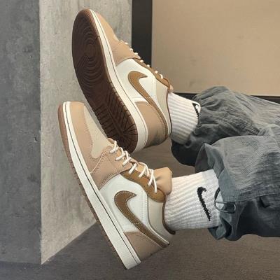 Giày Nike Air Jordan 1 Low SE ‘Hemp Light British Tan’ [HF5753 221]