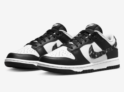 ~Sale Giày Nike Dunk Low Black Paisley  [DH4401 100] - Image 1