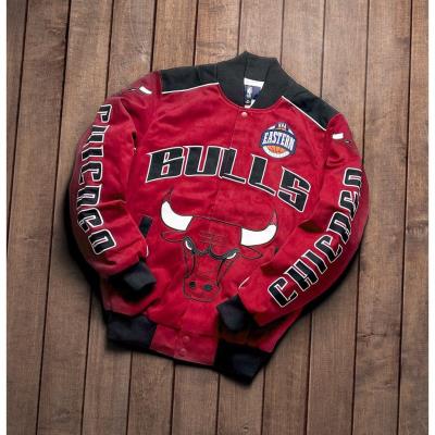 Áo Varsity NBA Eastern Chicago Bulls Red **