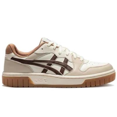 Giày Asics Court MZ 2.0 'White Brown' [1203A405 101]