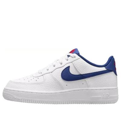 Giày Nike Air Force 1 'White Deep Royal' GS [CT3839 101]