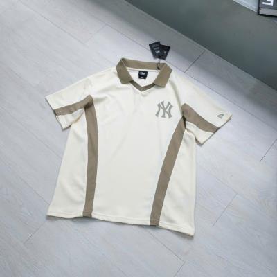 Áo Thun Polo New Era Jersey New York Yankees ''Cream/Moss'' [14113660]