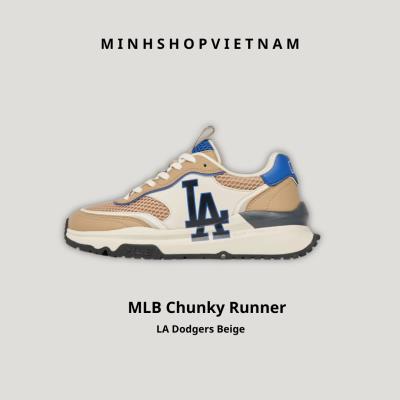 Giày MLB Chunky Runner LA Dodgers Beige [3ashrj13n 07bgs] - Image 1
