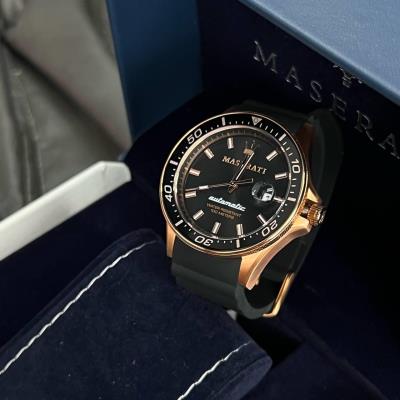 Đồng Hồ Maserati Sfida Automatic Dial 'Black/Rose Gold'  [r8821140001]