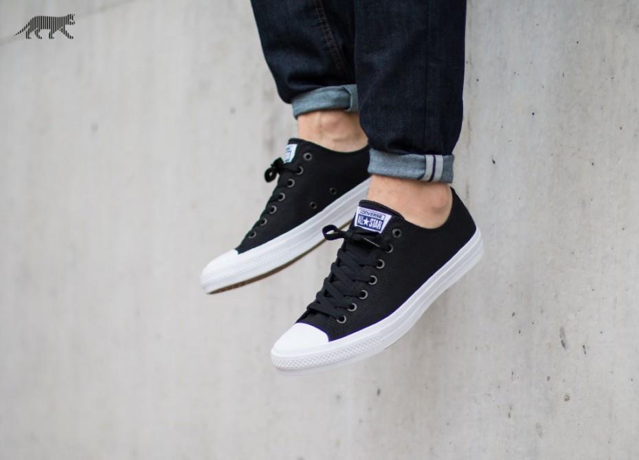 Chuck taylor 2 low black best sale