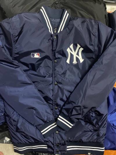 Áo Khoác Varsity 47 Brand  x MLB Logo New York Logo NY - Navy