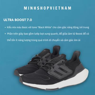 Giày Ultra Boost 7.0  BLACK WHITE  [ GX5591  ]