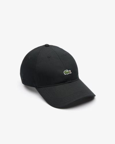 Nón Lacoste Cotton Twill Cap 'Black' [RK0491 51 031]