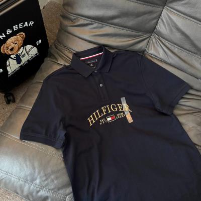 Áo Polo Tommy Hilfiger Regular Fit Aaron Logo Navy [78jb241 410]