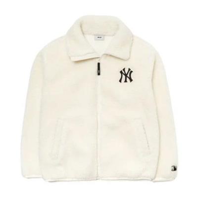 ÁO KHOÁC LÔNG MLB BASIC STAND NECK MEGA LOGO SOFT DUMBLE FLEECE JUMPER NEW YORK YANKEES [3AJPF3016 50IVS]