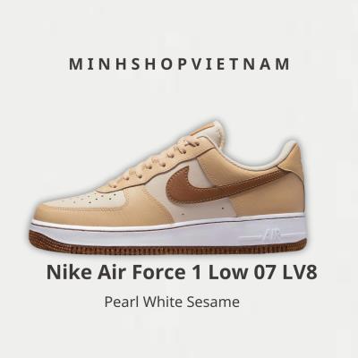 Giày Nike Air Force 1 Low 07 LV8 Pearl White Sesame [DQ7660 200]