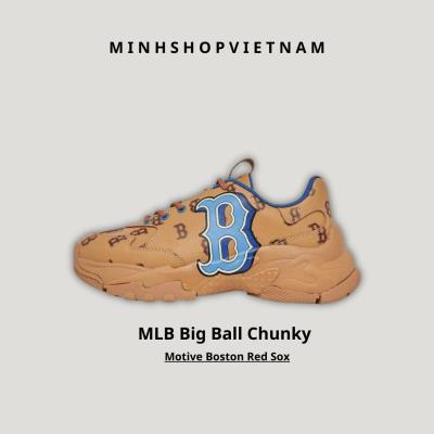 Giày MLB Big Ball Chunky Motive Boston Red Sox [3ASHMNP3N-43BRN]