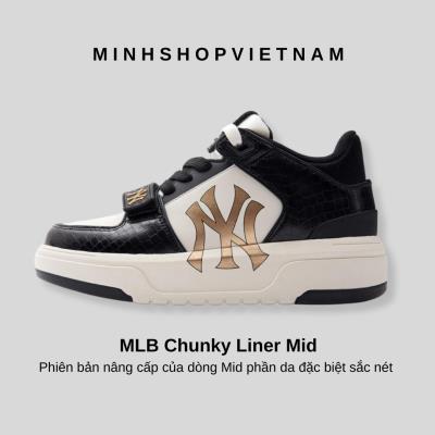 Giày MLB Chunky Liner Mid Lux New York Yankees [3asxcmc3n 50bks]