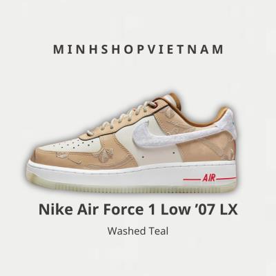 Giày Nike Air Force 1 Low ’07 LX ‘Washed Teal’ [FD4341-101]