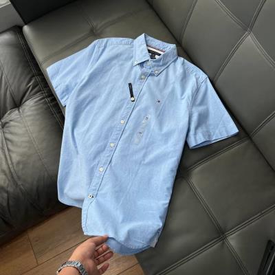 Áo Sơ Mi Tommy Hilfiger Stretch Oxford Short Sleeve ''Blue'' [78J8436 431]