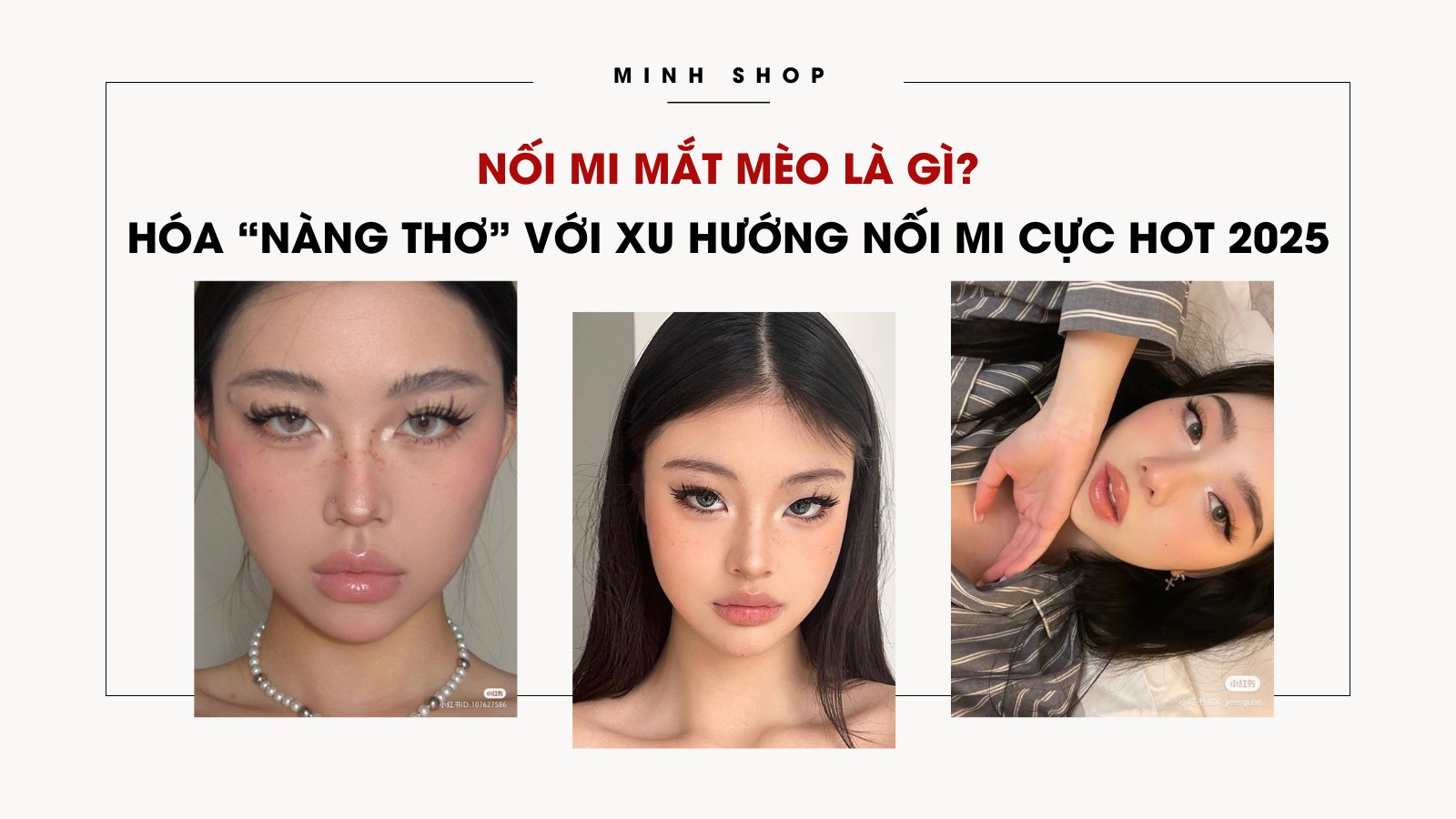 Nối mi mắt mèo là gì? Hóa “nàng thơ” với xu hướng nối mi cực hot 2025