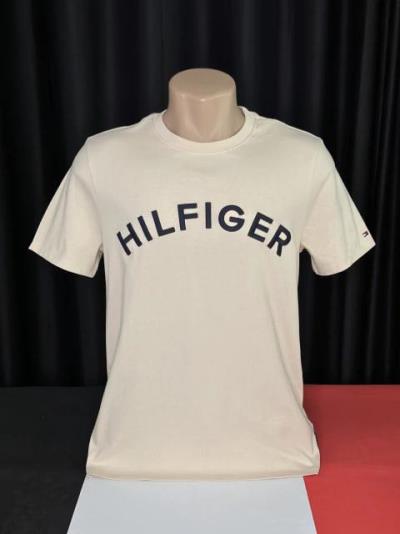 Áo Thun Tommy Hilfiger Camiseta Big Name ''Begie'' [78JA208 101] - Image 1
