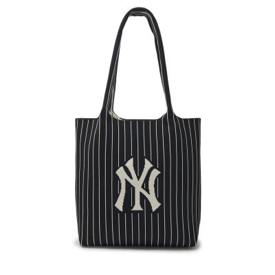 Túi MLB Tote Korea Basic Big Logo Knit New York Yankees ''Black'' [3AORL034N 50BKS]