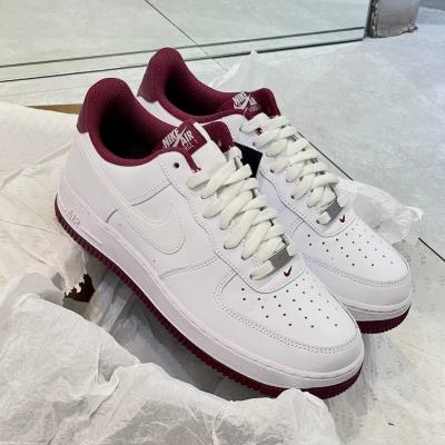 15185 - -35% SALE Giày Nike Air Force 1 Low '07 'White Dark Beetroot'