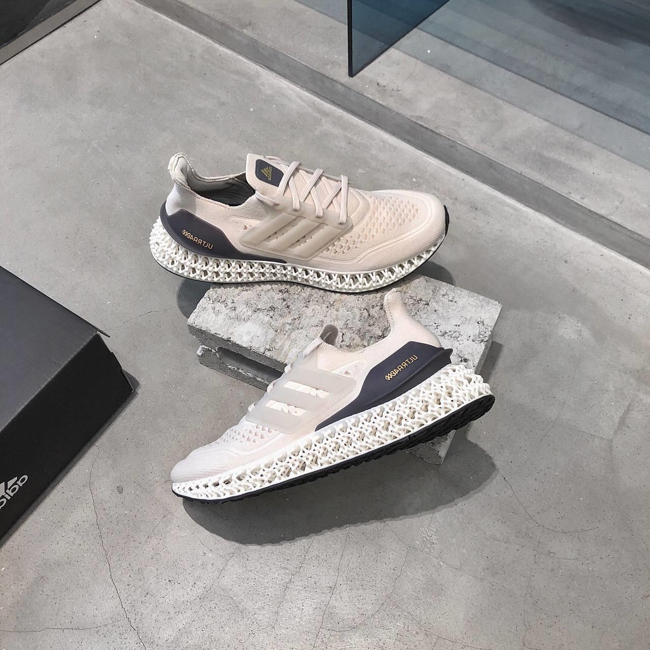 Giày Adidas Ultra 4D Futurecraft Cream White [GY9837]