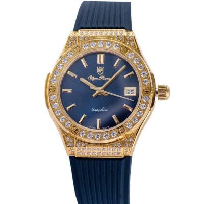 Đồng Hồ Olym Pianus Classic Fusion Gold/ Blue [OP990-45DLK-GL-X] - Size 34