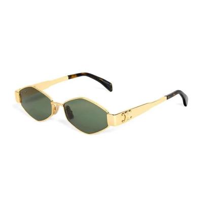 Kính Celine Sunglasses ''Gold Green'' [Cl40254u 30N]